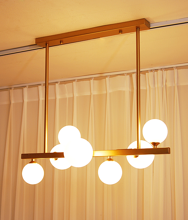 리볼리 7등 펜던트 식탁조명 (전구사은품)