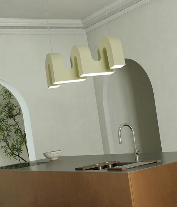 몬다비 3등 20W, 6등 40W 식탁등 색변환 식탁전등 3Color